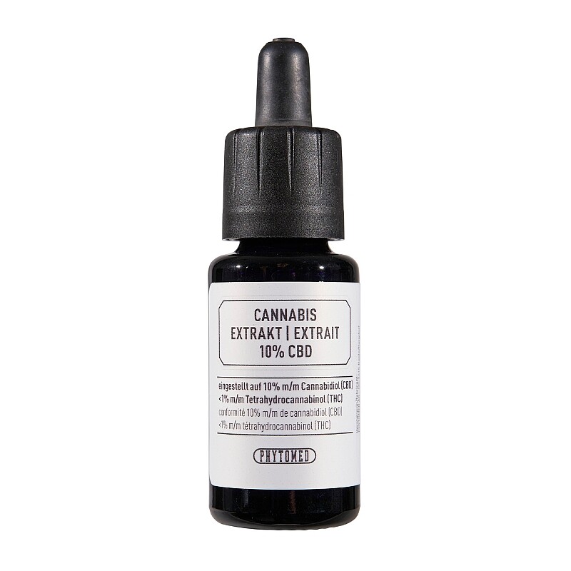 PHYTOMED extrait de cannabis distillé 10 % CBD 10ml