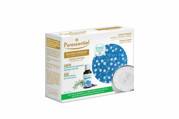 Coffret de Noël Puressentiel Pierre odorante céramique énergie positive 10ml Coffret de Noël Puressentiel Pierre odorante céramique énergie positive 10ml