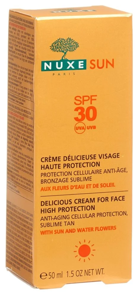 Nuxe Crème Solaire Visage Délicat SPF30 50ml