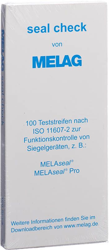 MELAG seal check 100 pièces MELAG seal check 100 pièces