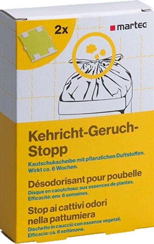 Martec Stop aux odeurs de poubelle (n) 2 pièces Martec Stop aux odeurs de poubelle (n) 2 pièces