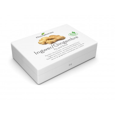Pastilles au gingembre Phytopharma Fly and Drive 40 pièces