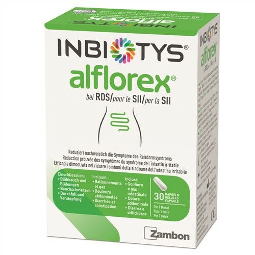 Alflorex capsules pour le syndrome du côlon irritable 30 pièces Alflorex capsules pour le syndrome du côlon irritable 30 pièces