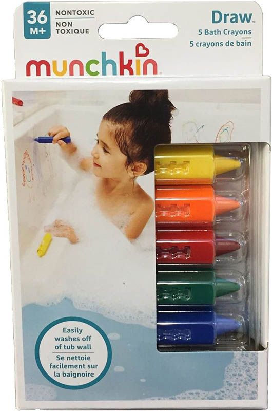 MUNCHKIN crayons de bain 5 pièces