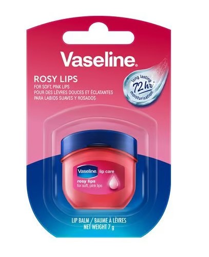 Baume à lèvres Vaseline Mini Jar Rosy 7g