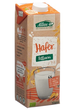 ALLOS Boisson d'avoine allégée Tetra 1lt
