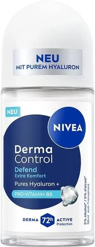 Déodorant Nivea Derma Control Defend Roll-on Fem 50 ml