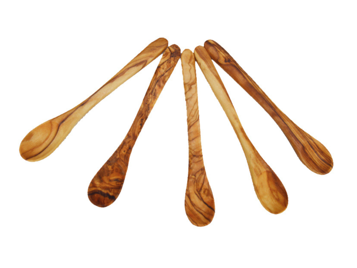 AROMALIFE Cuillère en bois de bambou pour fumage petite