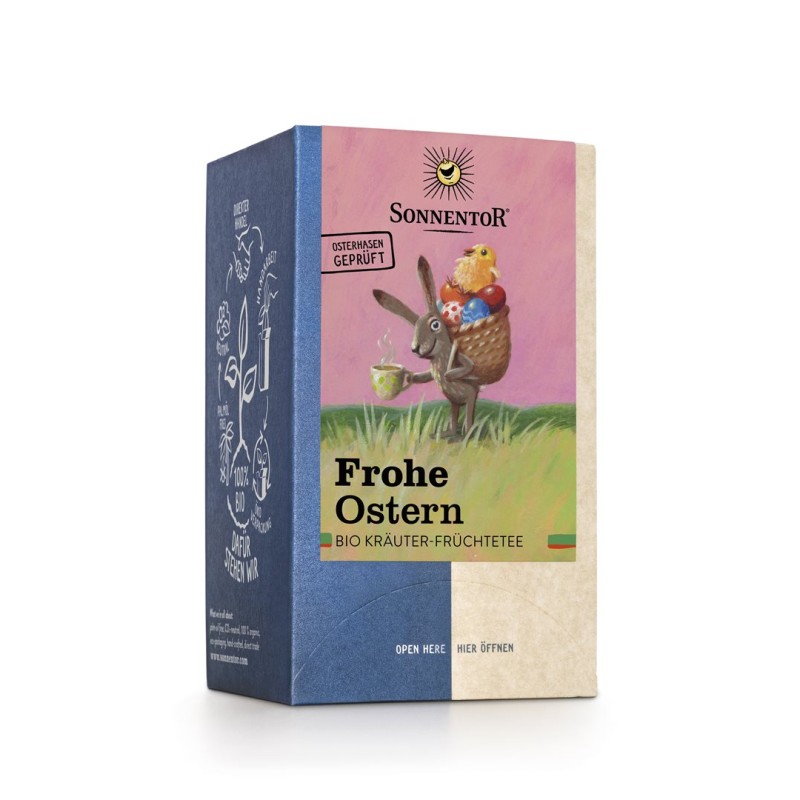 Sonnentor Tisane Joyeuse Pâques BIO Btl 18 pièces Sonnentor Tisane Joyeuse Pâques BIO Btl 18 pièces