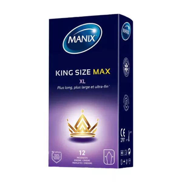 Préservatifs Manix King Size Max 12+2 pièces Préservatifs Manix King Size Max 12+2 pièces