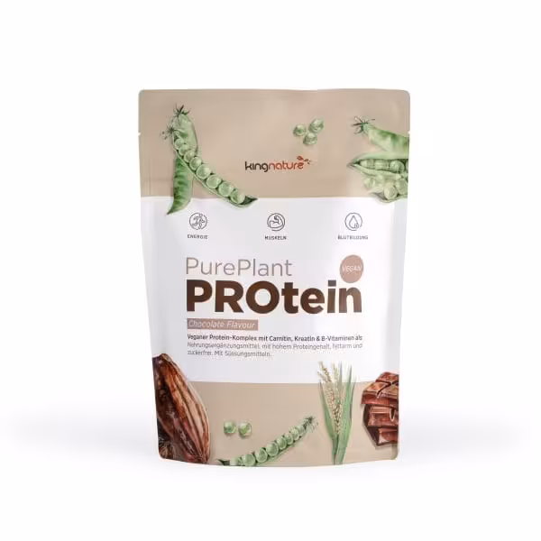 KINGNATURE PurePlant, protéines en poudre, 500 g