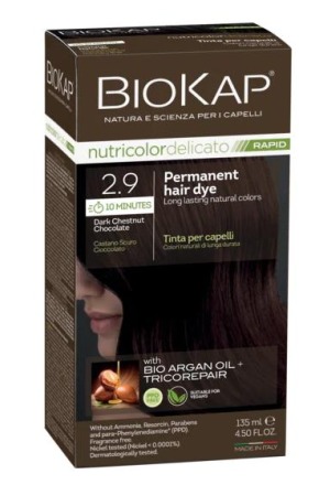 BIOKAP Delicato Rapid dun brun chocolat 2.9 135ml