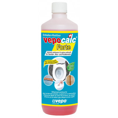 Vepocalc Forte détartrant+détartrant 1000ml Vepocalc Forte détartrant+détartrant 1000ml