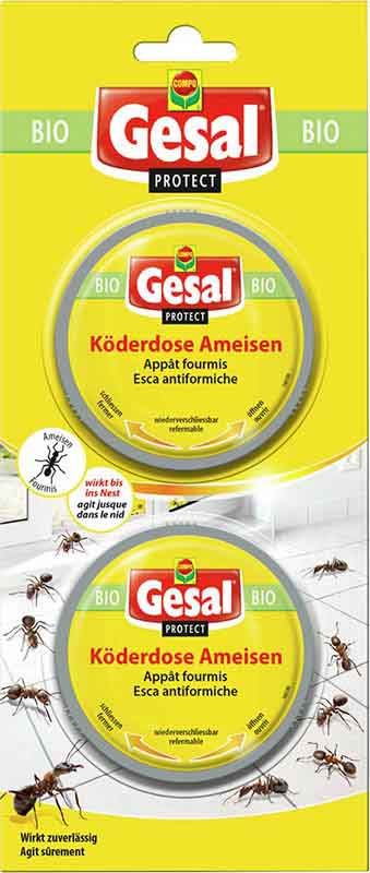 GESAL PROTECT Boîte d'appât fourmis 2 pièces GESAL PROTECT Boîte d'appât fourmis 2 pièces