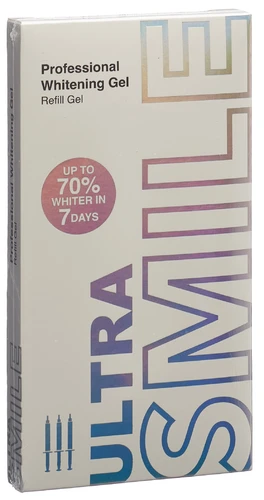 Gel blanchissant professionnel UltraSmile 3 x 3ml