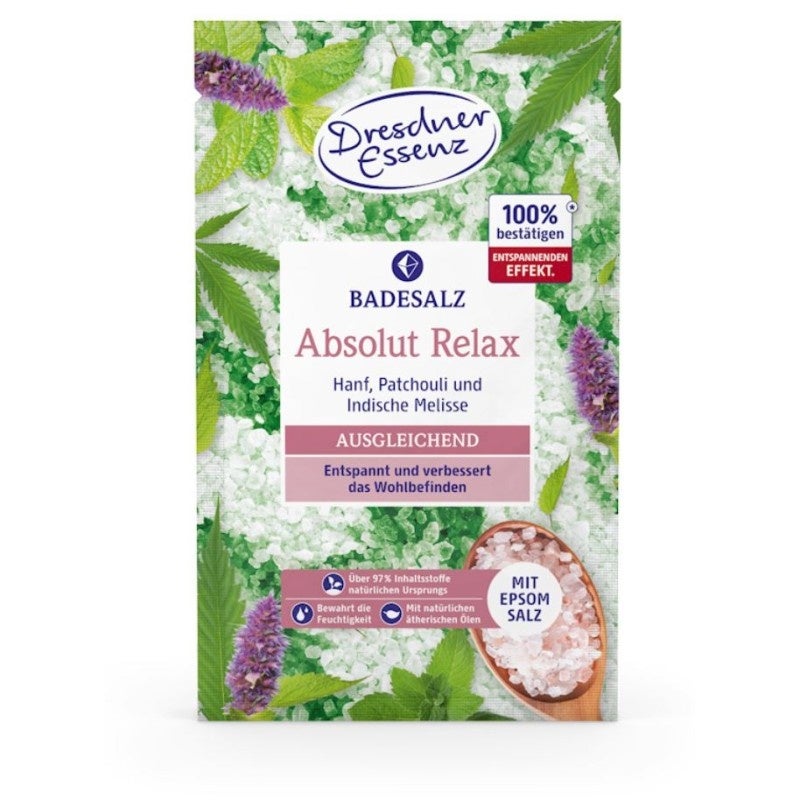 Sel de bain Dresdner Absolut Relax Se sentir naturellement en bonne santé 12 x 60g