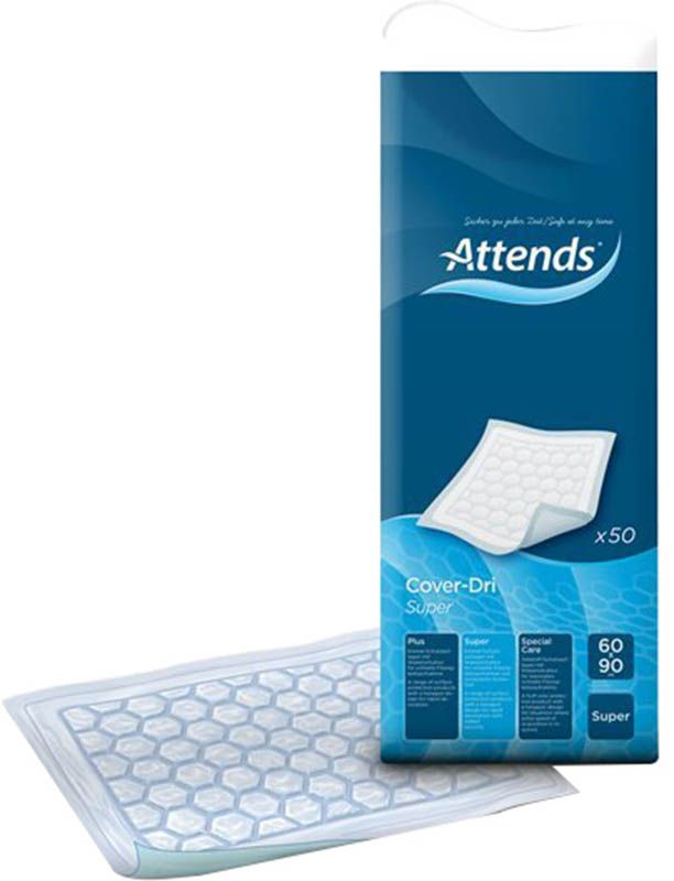 ATTENDS COVER DRI Sous-couche Super 60x90cm Btl 50 Stk