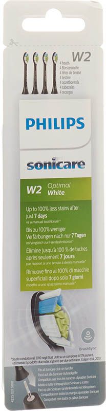 Philips Sonicare OptimalWhite Soutien-gorge HX6064/11 4 pièces Philips Sonicare OptimalWhite Soutien-gorge HX6064/11 4 pièces