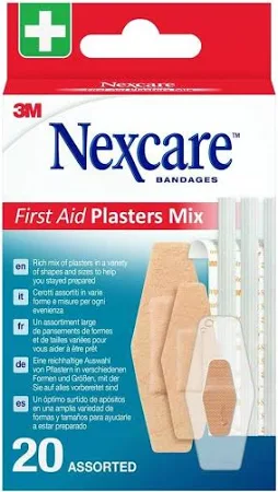 3M Nexcare Family set assorti 20 pièces Blist 3M Nexcare Family set assorti 20 pièces Blist