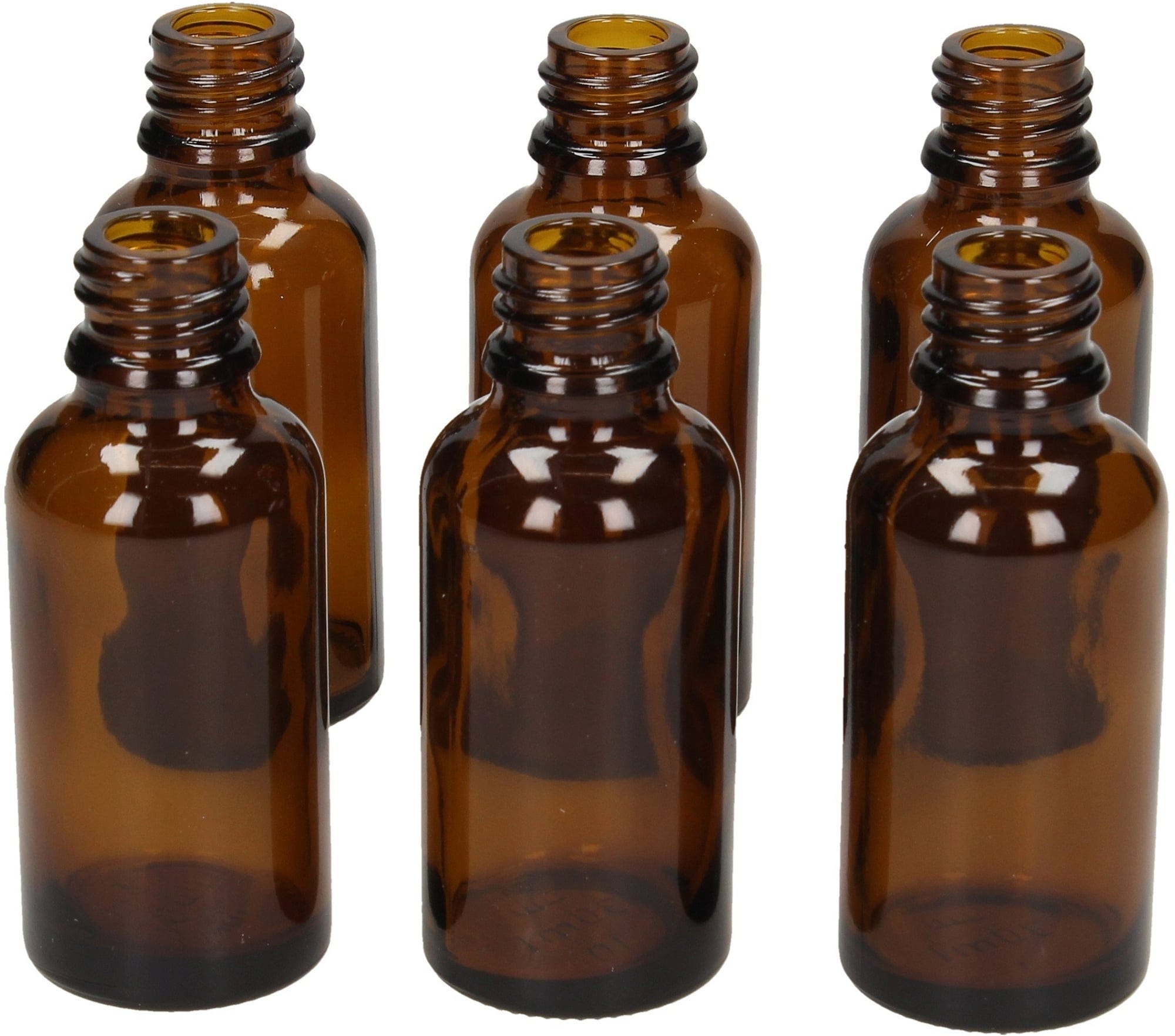 farfalla Set vide pipette verre brun 6 pièces