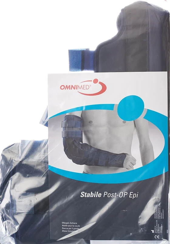 OMNIMED Epi M post-opératoire stable gauche bleu