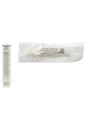 PIC SOLUTION Seringue jetable 50/60ml Luer 50 pièces