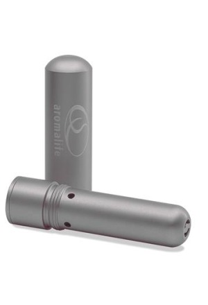 AROMALIFE Bâton de senteur alu gris 1 mèche en coton AROMALIFE Bâton de senteur alu gris 1 mèche en coton