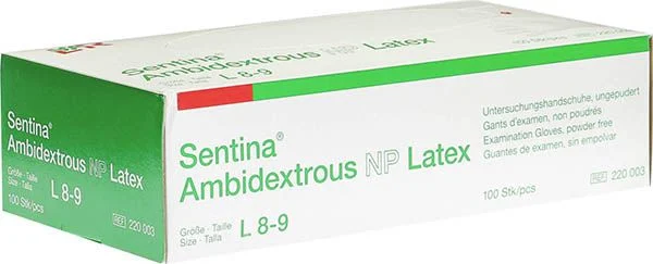 Sentina Ambidextrous L 8-9 Nitrile non poudré 200 pièces