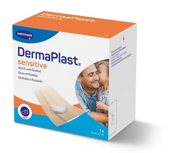 DermaPlast® Sens pansement rapide 6cmx5m beige