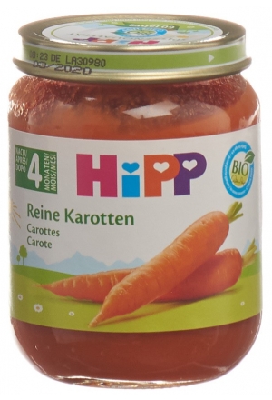 HiPP Carottes pures pot 125g