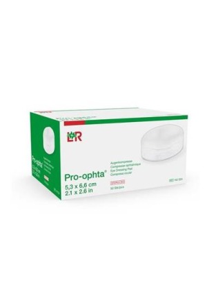Compresses oculaires Pro-ophta 5.3x6.6cm 5 pièces