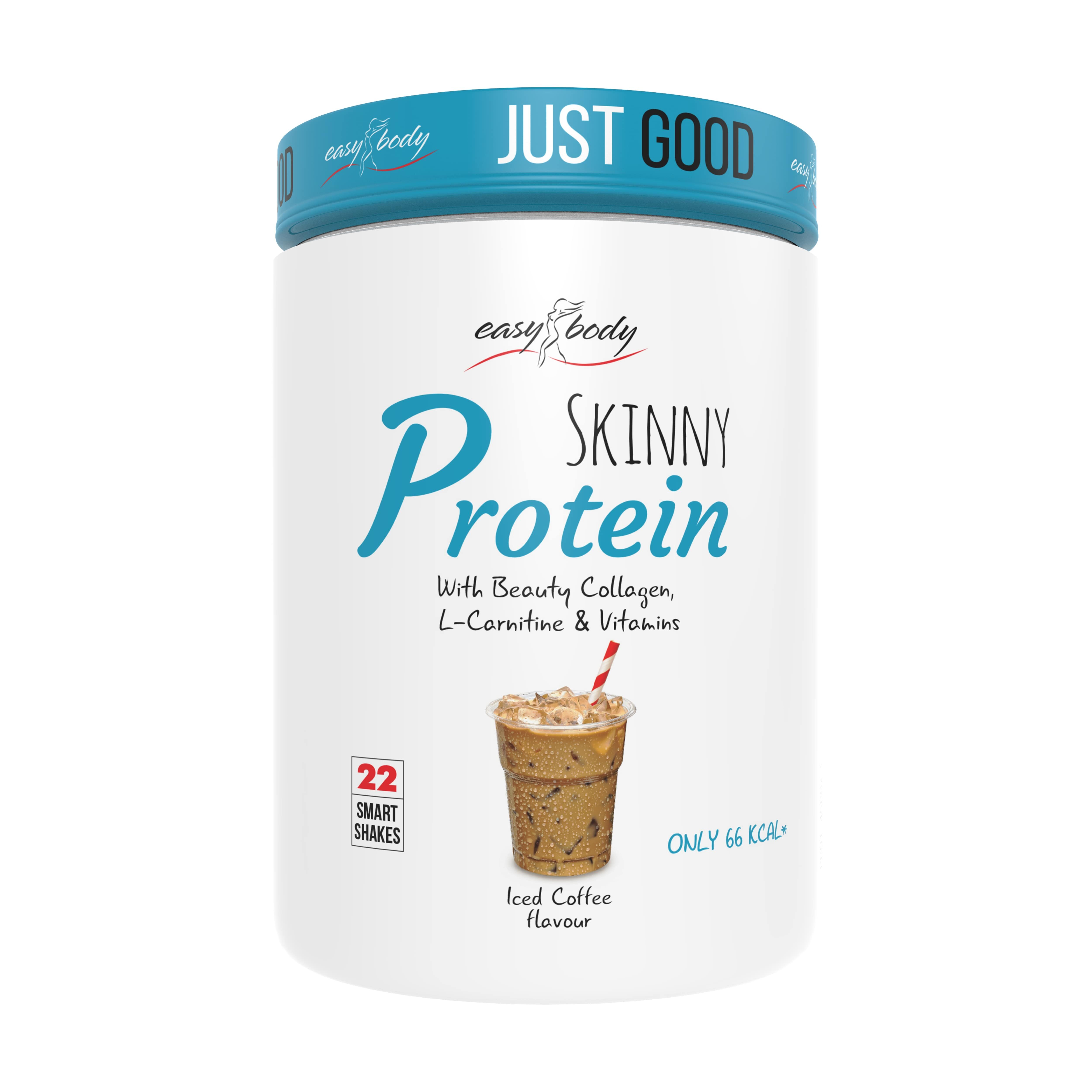 EASY BODY Skinny Protein Iced Coffee Ds 450g EASY BODY Skinny Protein Iced Coffee Ds 450g