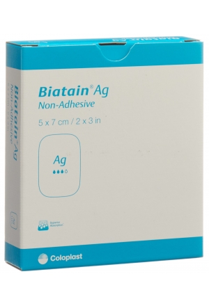 BIATAIN Ag Non-Adhesive 5x7cm 5 pièces