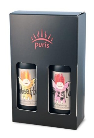 Sirop PURIS Geschenkk Engeli Schn/He 2x25cl 6 pièces