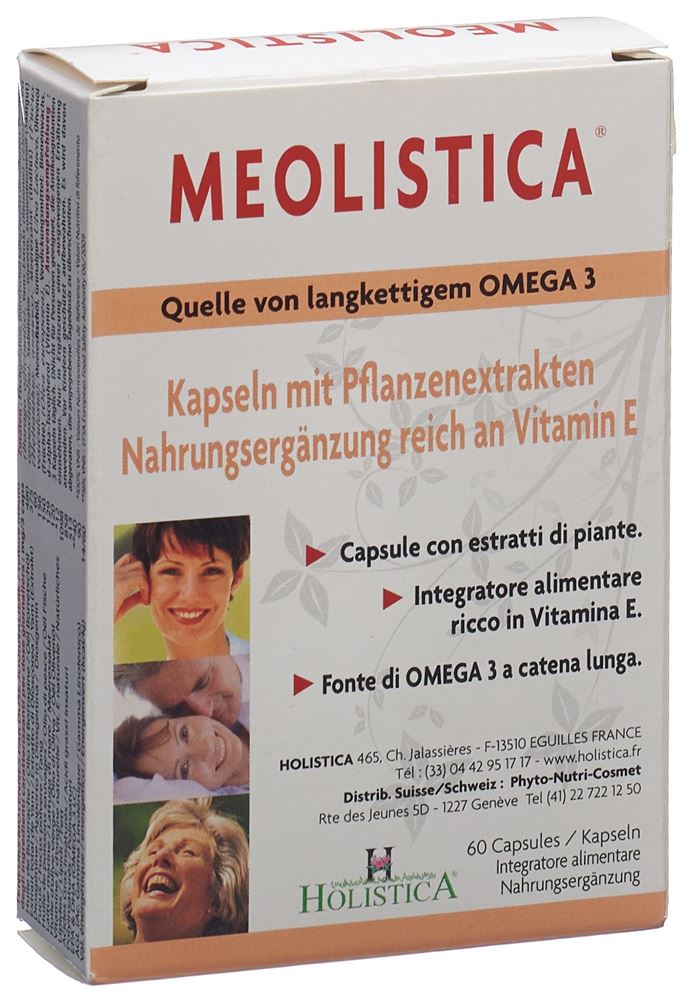 HOLISTICA Meolistica Caps 60 pièces