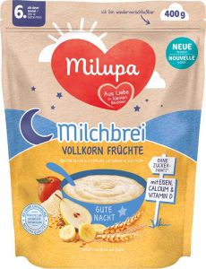 Milupa Bonne Nuit Fruits complets 6m+ 400g