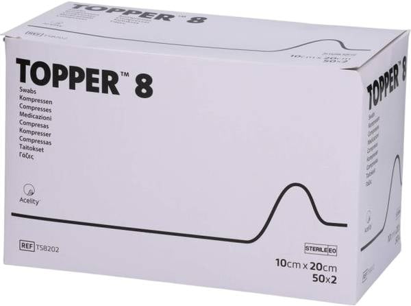 Topper 8 NW Kompr 10x20cm non s?ril (n) 200 pcs.