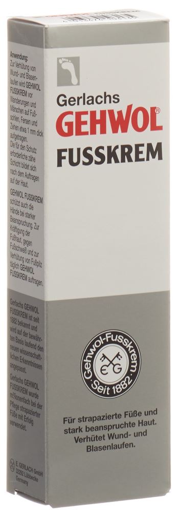 GEHWOL Crème pour les pieds Tb 75ml GEHWOL Crème pour les pieds Tb 75ml