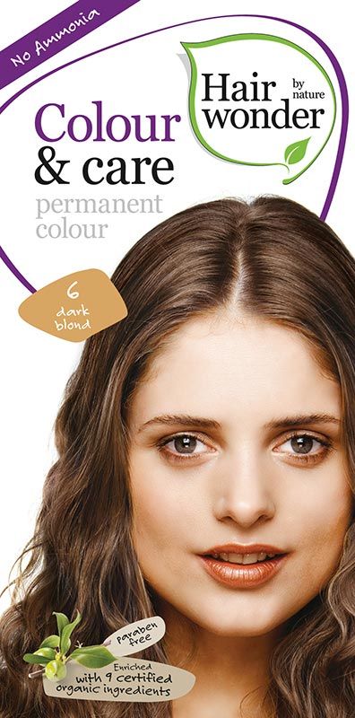 HENNA Hairwonder Colour & Care 6 blond foncé