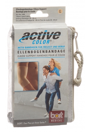 Bort ActiveColor bandage pour coude L +28cm beige Bort ActiveColor bandage pour coude L +28cm beige