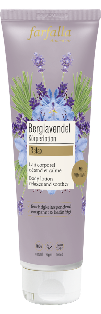 FARFALLA Lotion corporelle à la lavande de montagne 150ml FARFALLA Lotion corporelle à la lavande de montagne 150ml