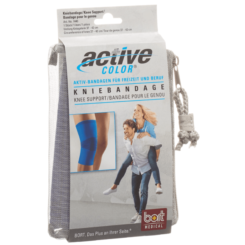 Bort ActiveColor genouillère XL +42cm bleu Bort ActiveColor genouillère XL +42cm bleu