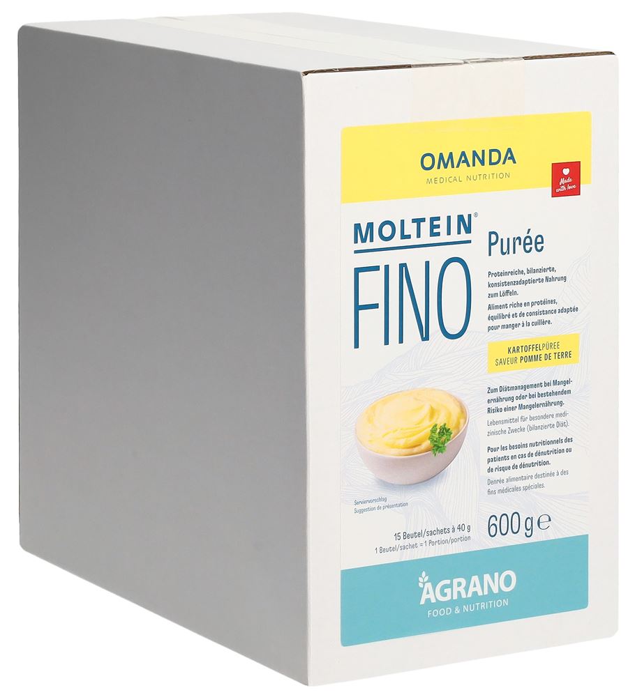 MOLTEIN FINO Purée de pommes de terre 15 btl 40g MOLTEIN FINO Purée de pommes de terre 15 btl 40g