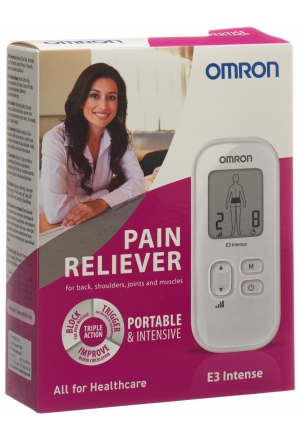 Omron Tens E3 Stimulation nerveuse avec LongLife Pads