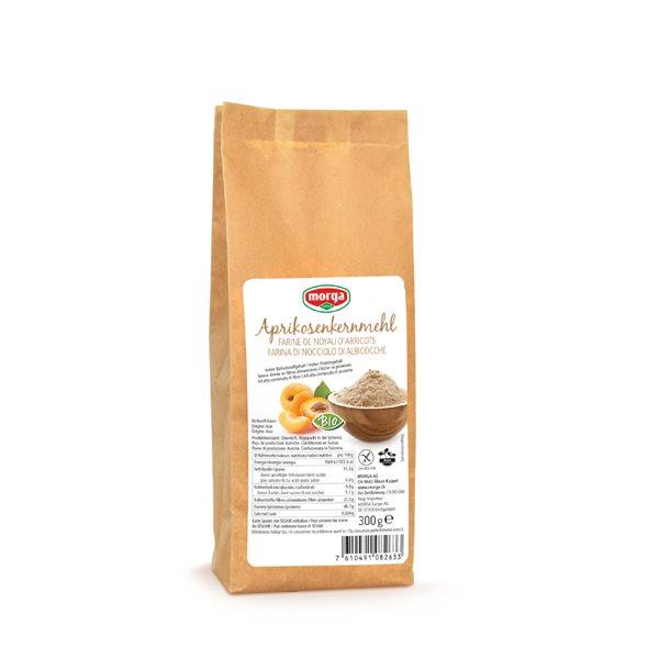 Farine de noyaux d'abricots MORGA sans gluten bio 300g Farine de noyaux d'abricots MORGA sans gluten bio 300g
