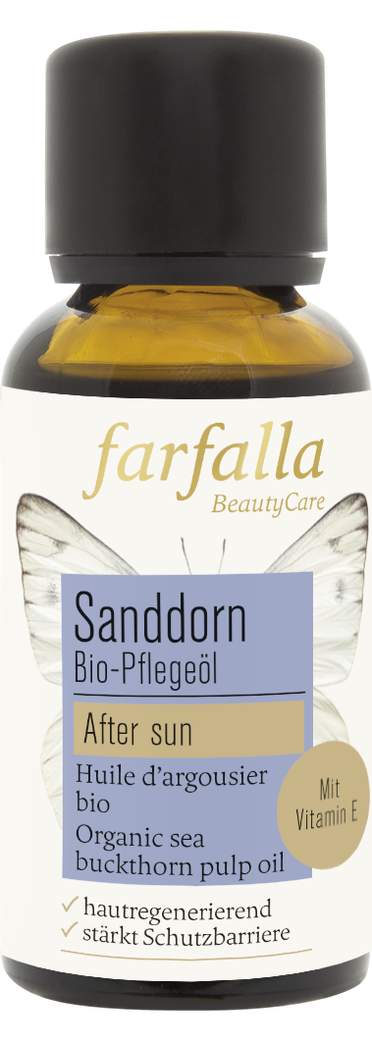 FARFALLA Huile de soin bio à la pulpe d'argousier 30ml FARFALLA Huile de soin bio à la pulpe d'argousier 30ml