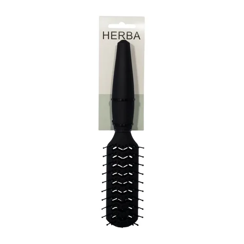 Herba brosse plate Denman Softtouch noir