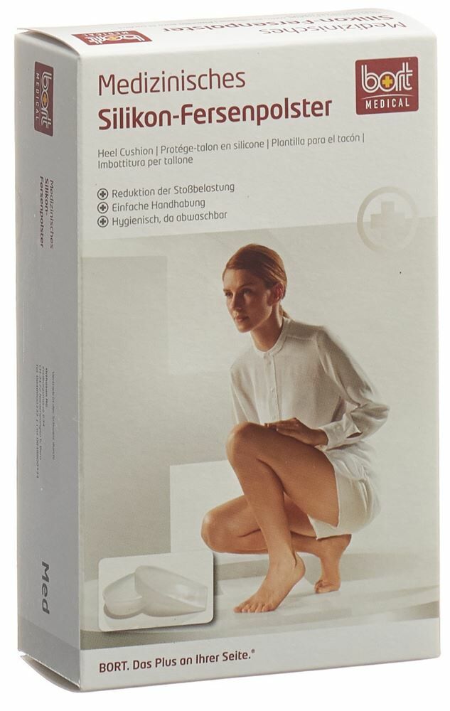 BORT Talonnettes en silicone S-38 1 paire BORT Talonnettes en silicone S-38 1 paire