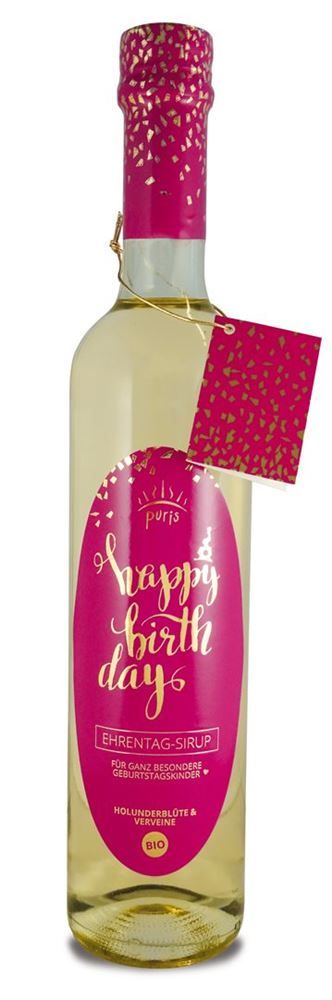 Sirop PURIS Happy Birthday 6 bocaux 50 cl