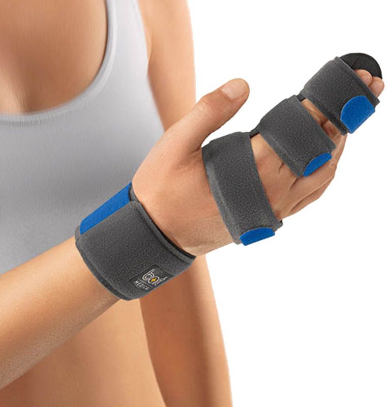 BORT DigiSoft Orthèse pour doigt Gr1 -16cm gris BORT DigiSoft Orthèse pour doigt Gr1 -16cm gris